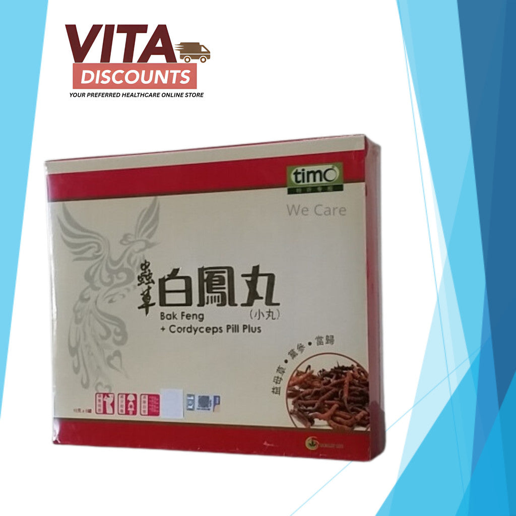 Timo Bak Feng Cordyceps Pill Plus (10g) (6's)