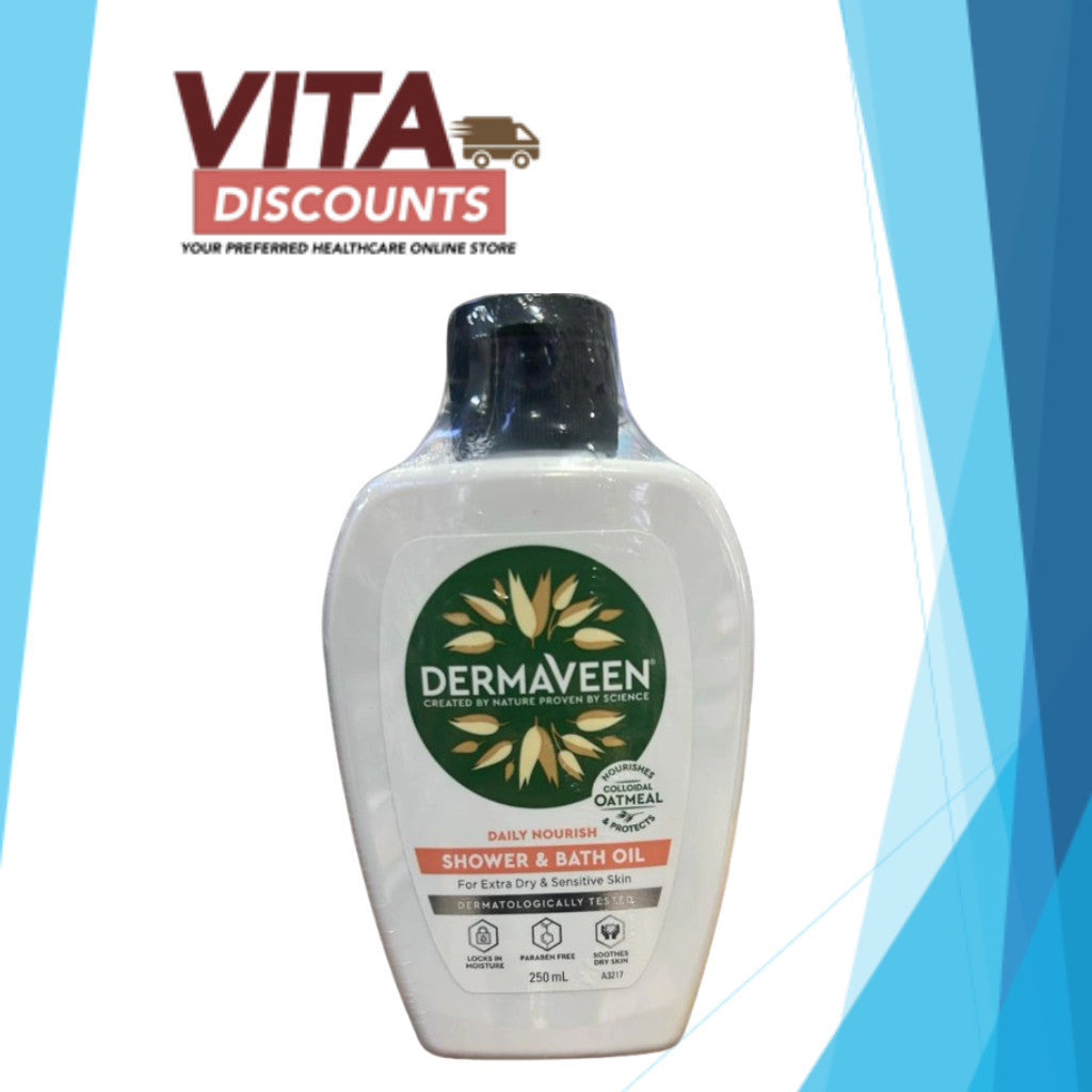 Dermaveen Shower And Bath Oil (250ml)