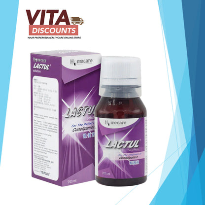Ysp Homecare Lactul Solution (100ml/200ml) [Exp 02/2028]