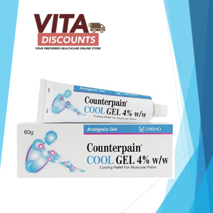 Counterpain 4% W/W Cool Gel (60g) [Exp 06/2027]