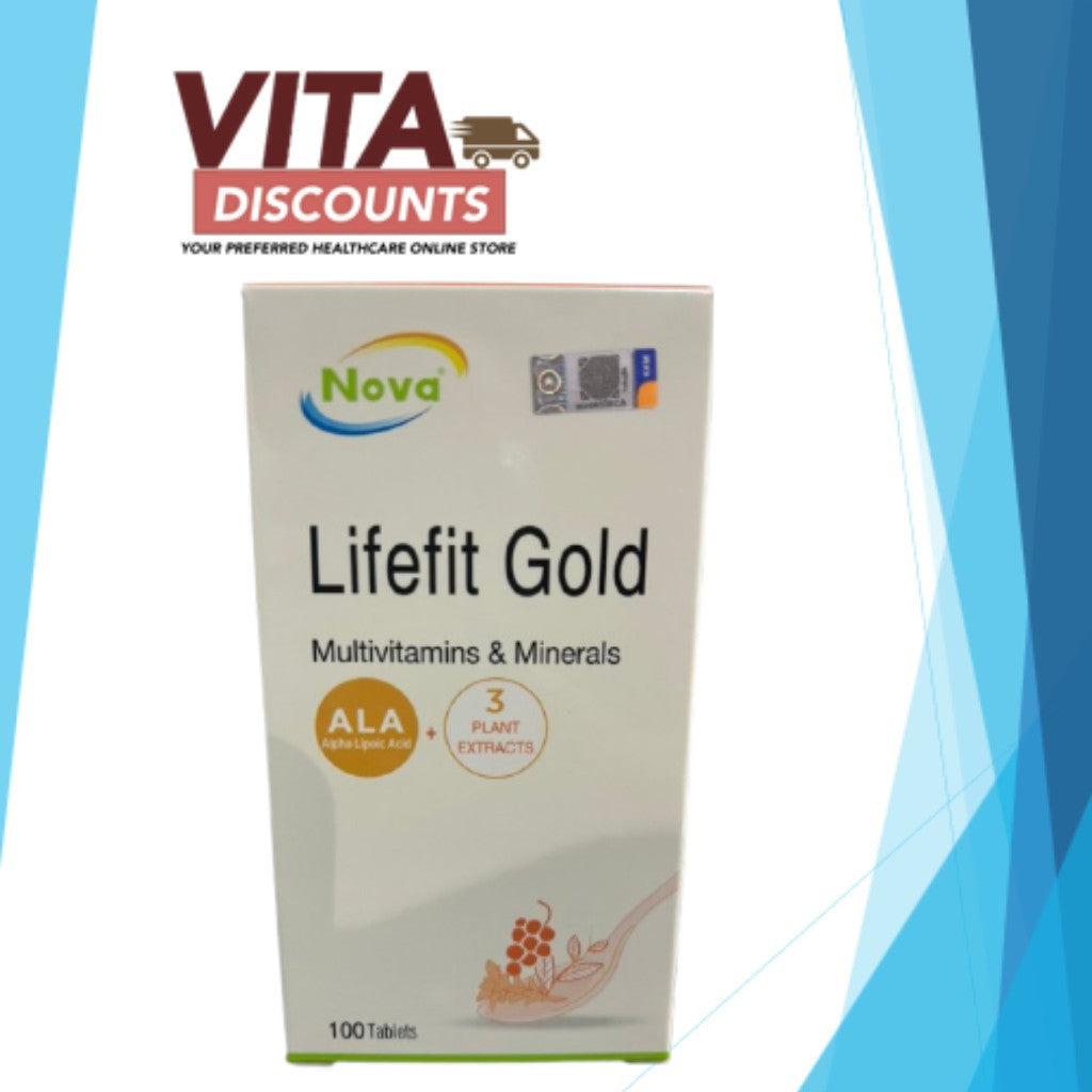 Nova Lifefit Gold Tabs (100's) [Exp 12/2027]  [Extra 1 Gift]
