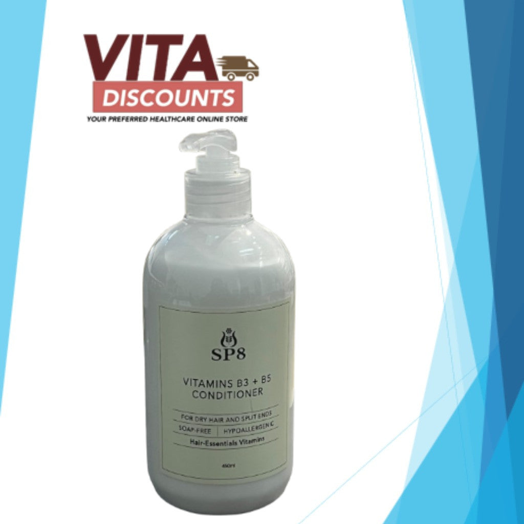 Sp8 Vitamins B3+B5 Conditioner (450ml) [Exp 06/2027]  [Extra 1 Gift]
