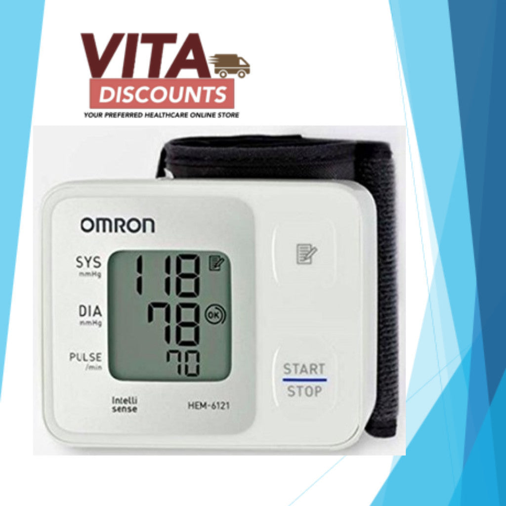 Omron Wrist Blood Pressure Monitor Hem-6161