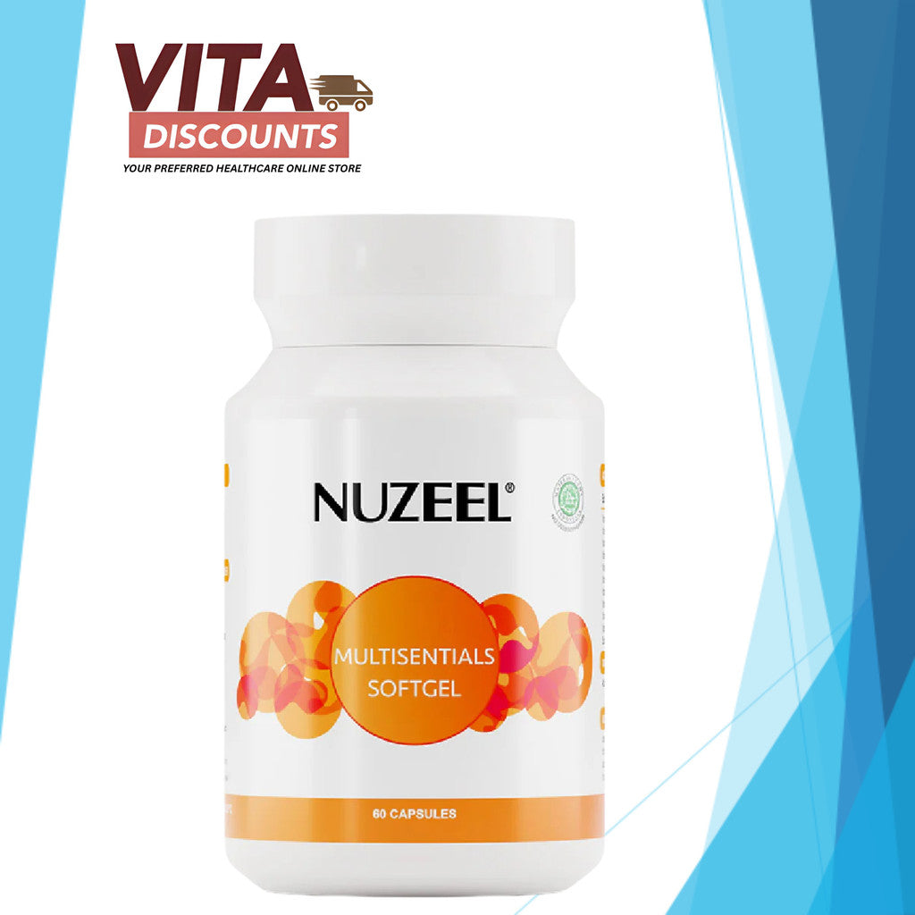 Nuzeel Multisentials Softgels Caps (60's) [Exp 06/2027]