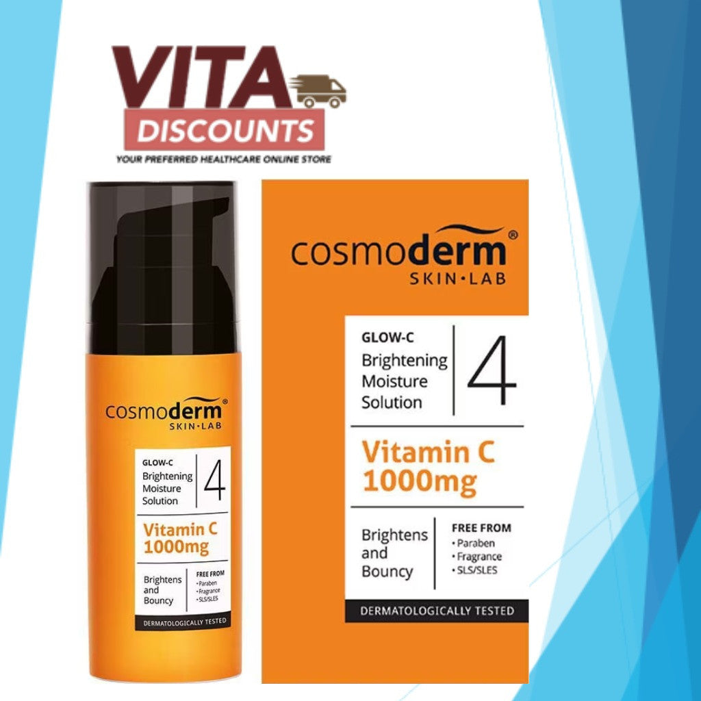 Cosmoderm Glow-C Brightening Moisture Solution (50ml) [Exp 02/2027]
