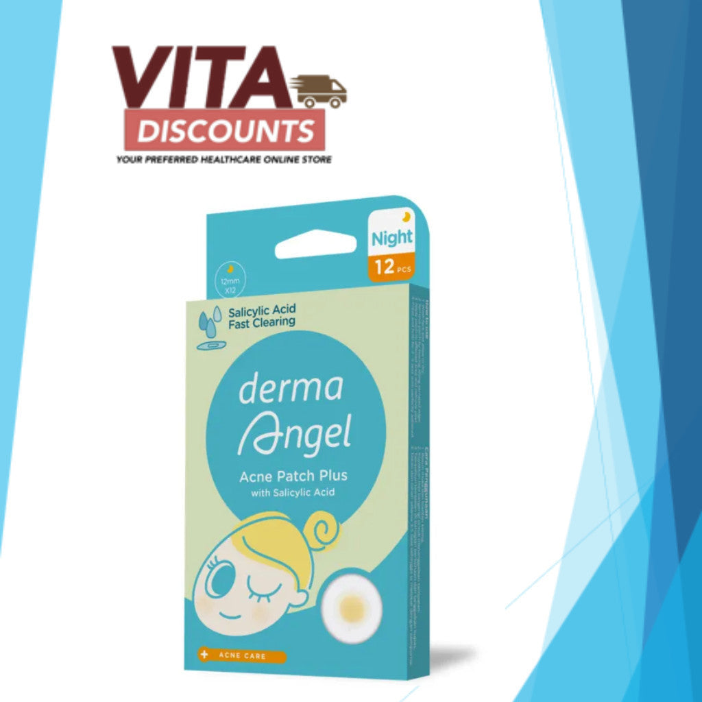 Derma Angel Acne Patch Plus With Salicylic Acid Night (12's) [Exp 05/2029]