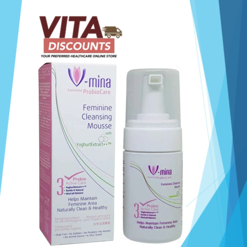 V-Mina Feminine Cleansing Mousse (100ml) [Exp 06/2028]