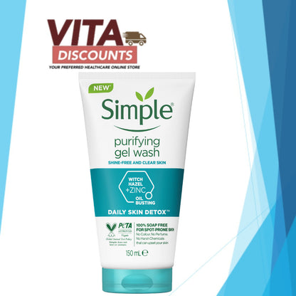 Simple Purifying Gel Wash (150ml) [Exp 10/2027]