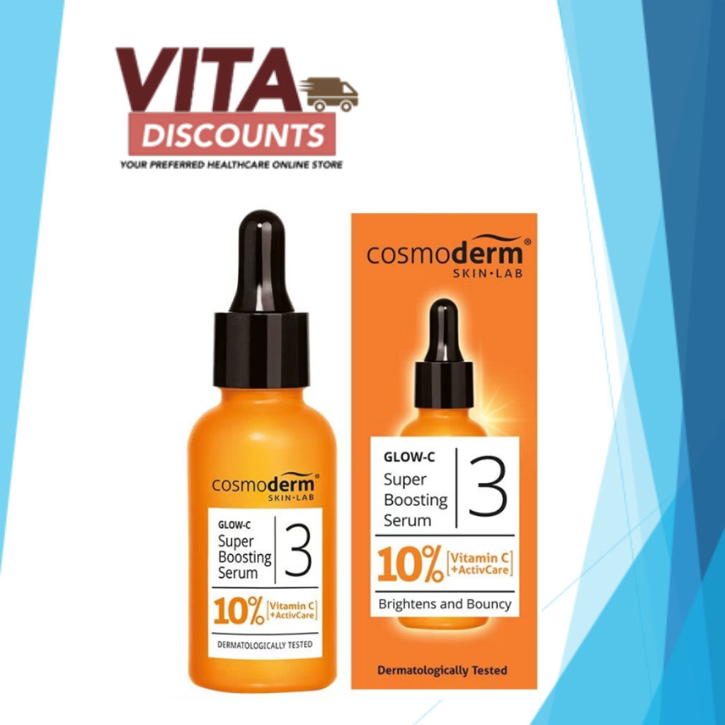 Cosmoderm Glow-C Super Boosting Serum (15ml) [Exp 04/2027]
