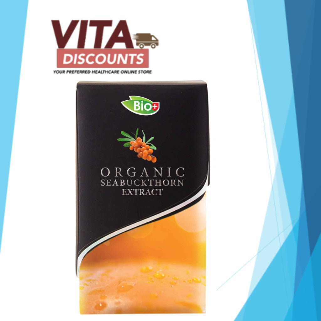 Bio+ Organic Seabuckthorn Extract 500mg Sgels (60's) [Exp 11/2027]