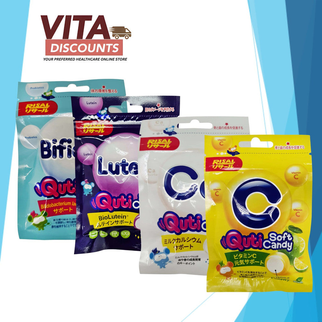 Risal Quti Soft Candy - Ca/Lutein/C (25g x 10's)