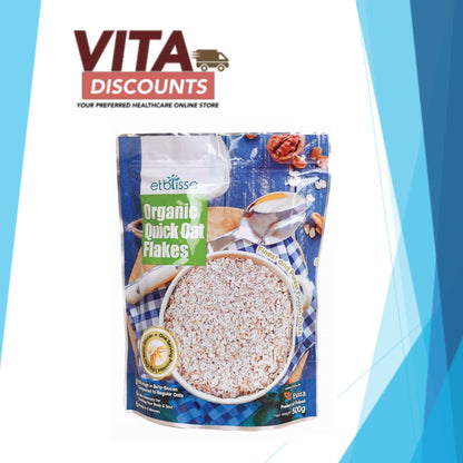Etblisse Organic Quick Oat Flakes (500g) [Exp 07/2027]