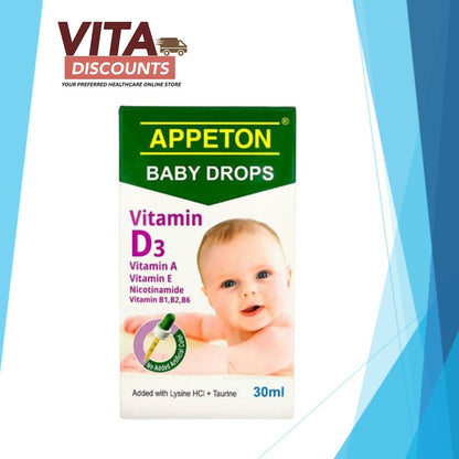 Appeton Baby Drops (30ml) [Exp 07/2028]