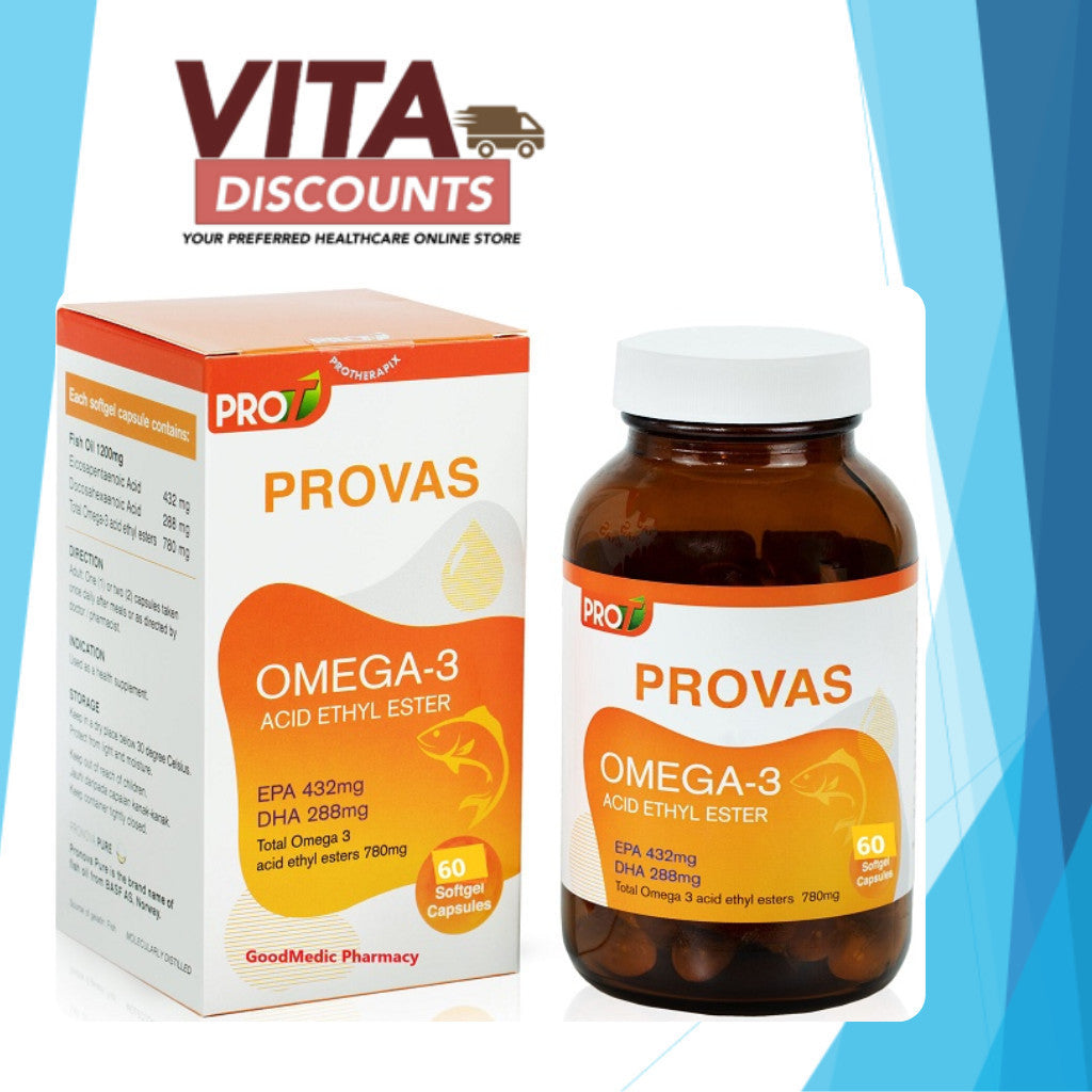 Provas Omega 3 Acid Ethyl Esters Sgels (60's)