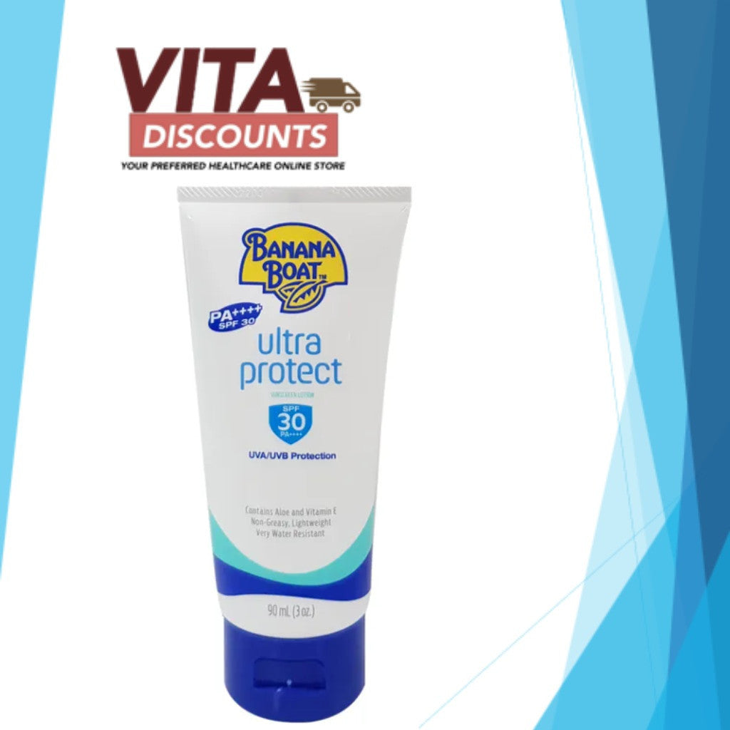 Banana Boat Ultra Protect Sunscreen Lotion Spf30/Spf50 (90ml) [Exp 02/2028]