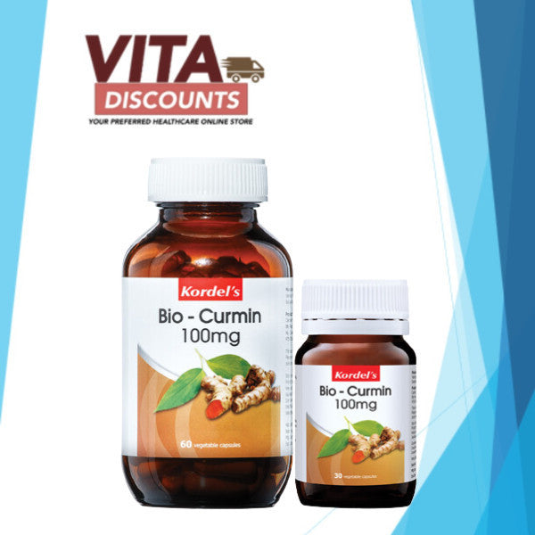 Kordel's Bio-Curmin 100mg Vcaps (60 + 30's) [Exp 06/2028]