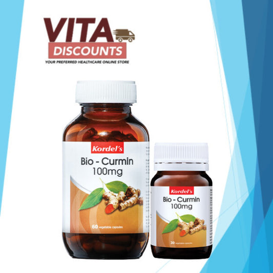 Kordel's Bio-Curmin 100mg Vcaps (60 + 30's) [Exp 06/2028]
