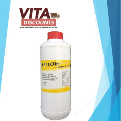 Winwa Yellow Lotion Big Bottle (1L) [Exp 09/2028]