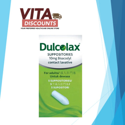 Dulcolax 10mg Suppositories Type (5's) [Exp 02/2027]