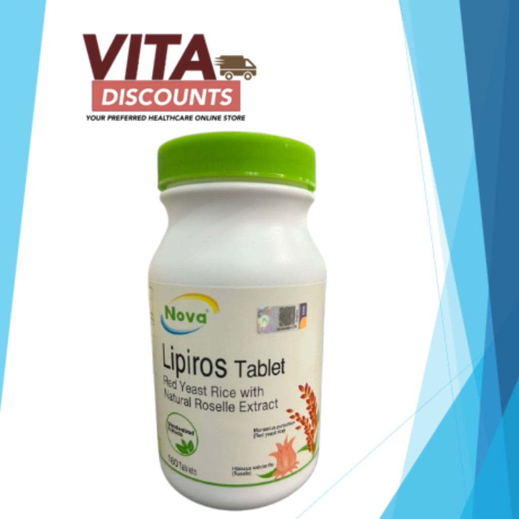 Nova Lipiros Tabs (180's) [Exp 10/2027]  [Extra 1 Gift]
