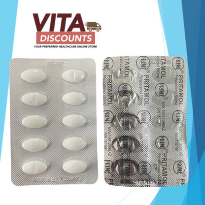 Pritamol 500mg Tabs One Strip (10's) [Exp 09/2027]