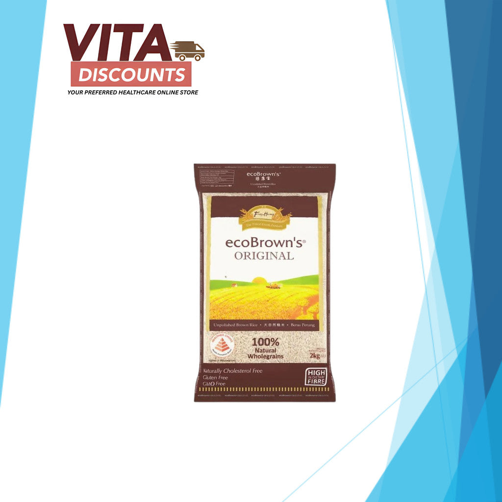 Ecobrown's Original Unpolished Brown Rice (500g)