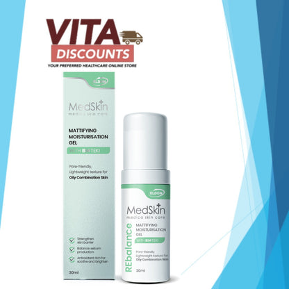 Eldon Medskin Mattifying Moisturisation Gel (30ml) [Exp 04/2028]