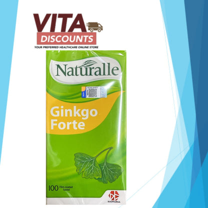 Naturalle Ginkgo Forte 2000mg Fctabs (100's) [Exp 11/2027]