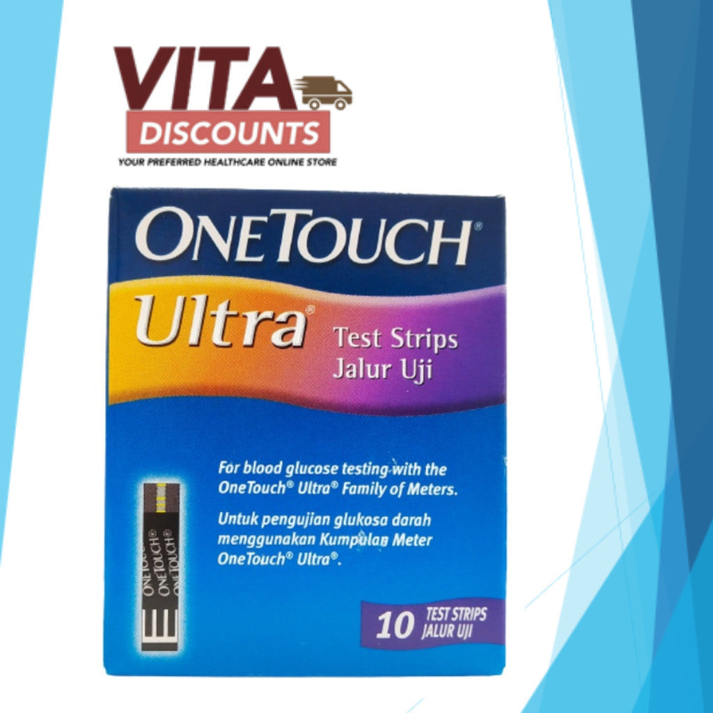 One Touch Test Strips Ultra Small Pack (10's)