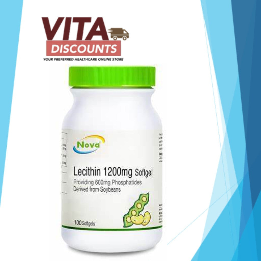 Nova Lecithin 1200mg Sgels (100's) [Exp 12/2027]  [Extra 1 Gift]