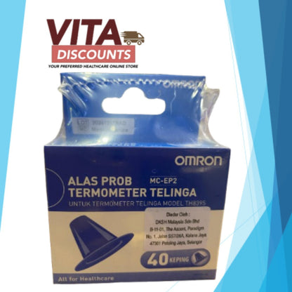 Omron Ear Thermometer Probe Cover Mc-Ep2 (40's)