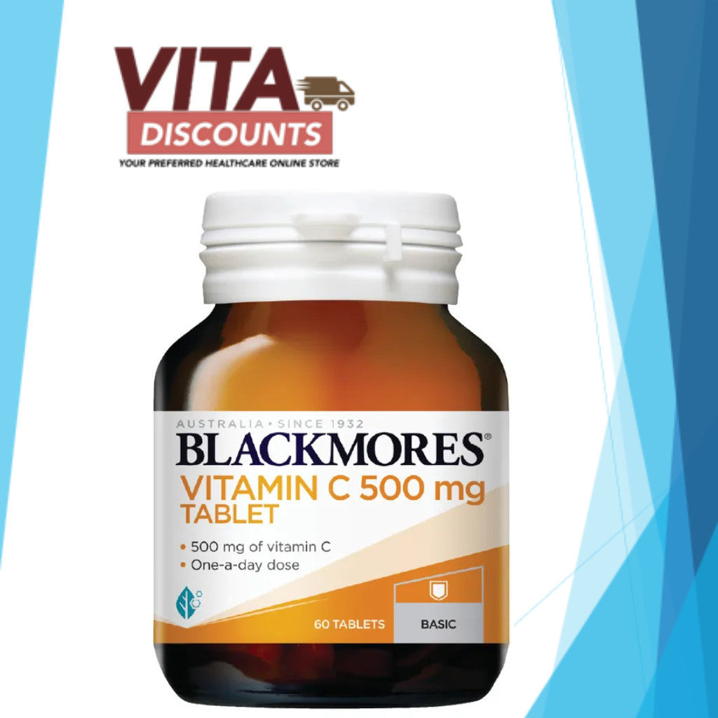 Blackmores Vitamin C 500mg Tabs Single Bottle (60's) [Exp 03/2027]