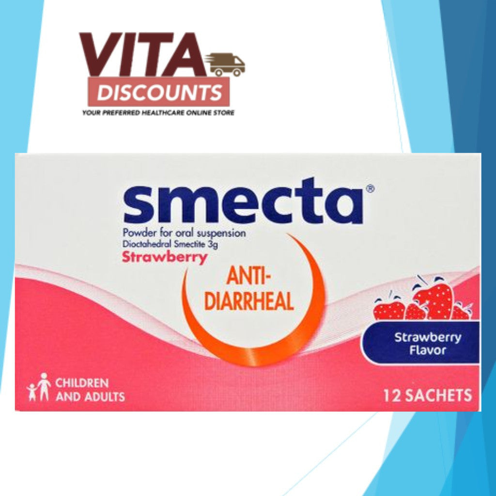 Smecta Powder Strawberry (3g x 12's) [Exp 08/2027]