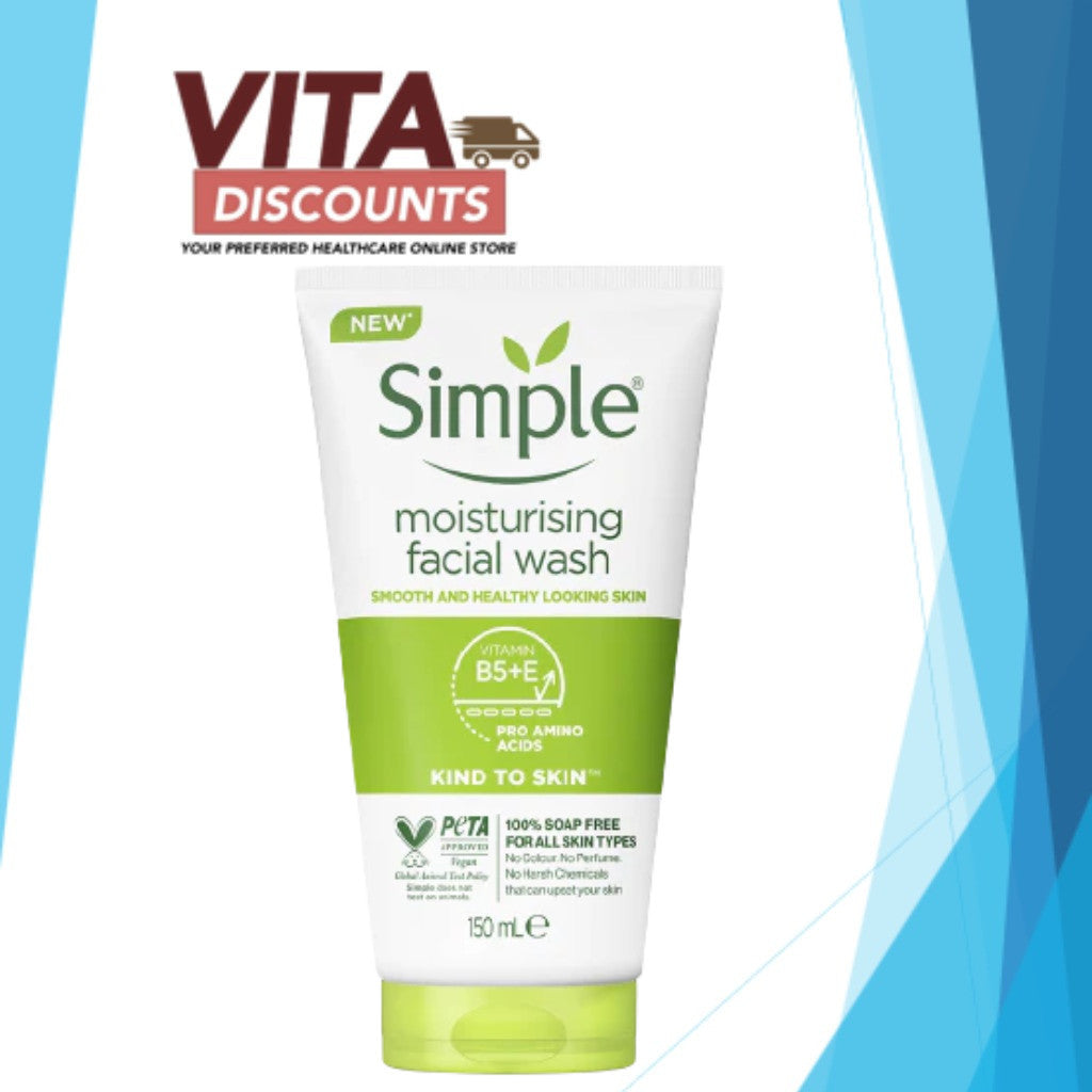 Simple Moisturising Facial Wash (150ml)