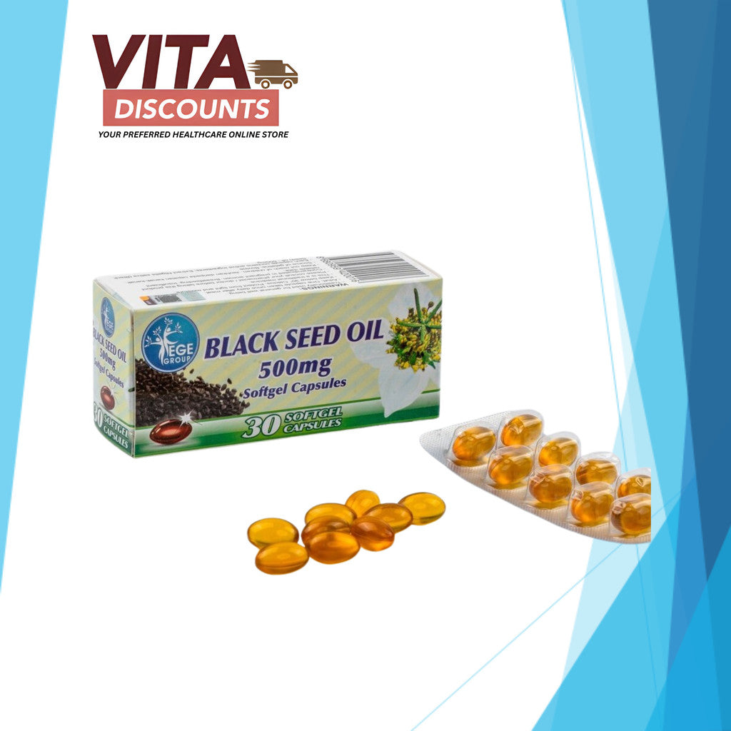 Ege Group Black Seed Oil 500mg Sgcaps (30's)