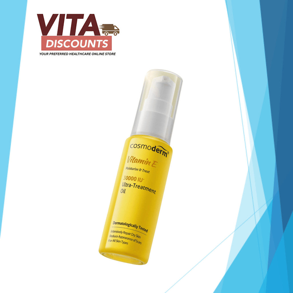 Cosmoderm Vitamin E Ultra-Treatment Oil 30000Iu (30ml) [Exp 01/2028]
