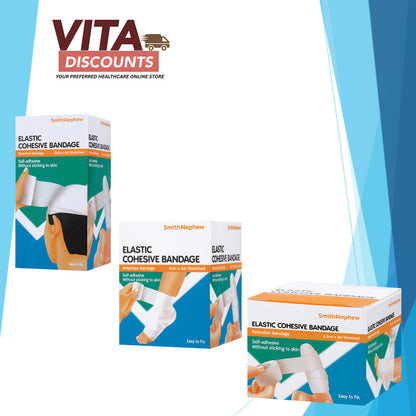 Smith&Nephew Elastic Cohesive Bandage (4cm x 4M/10cm x 4M)