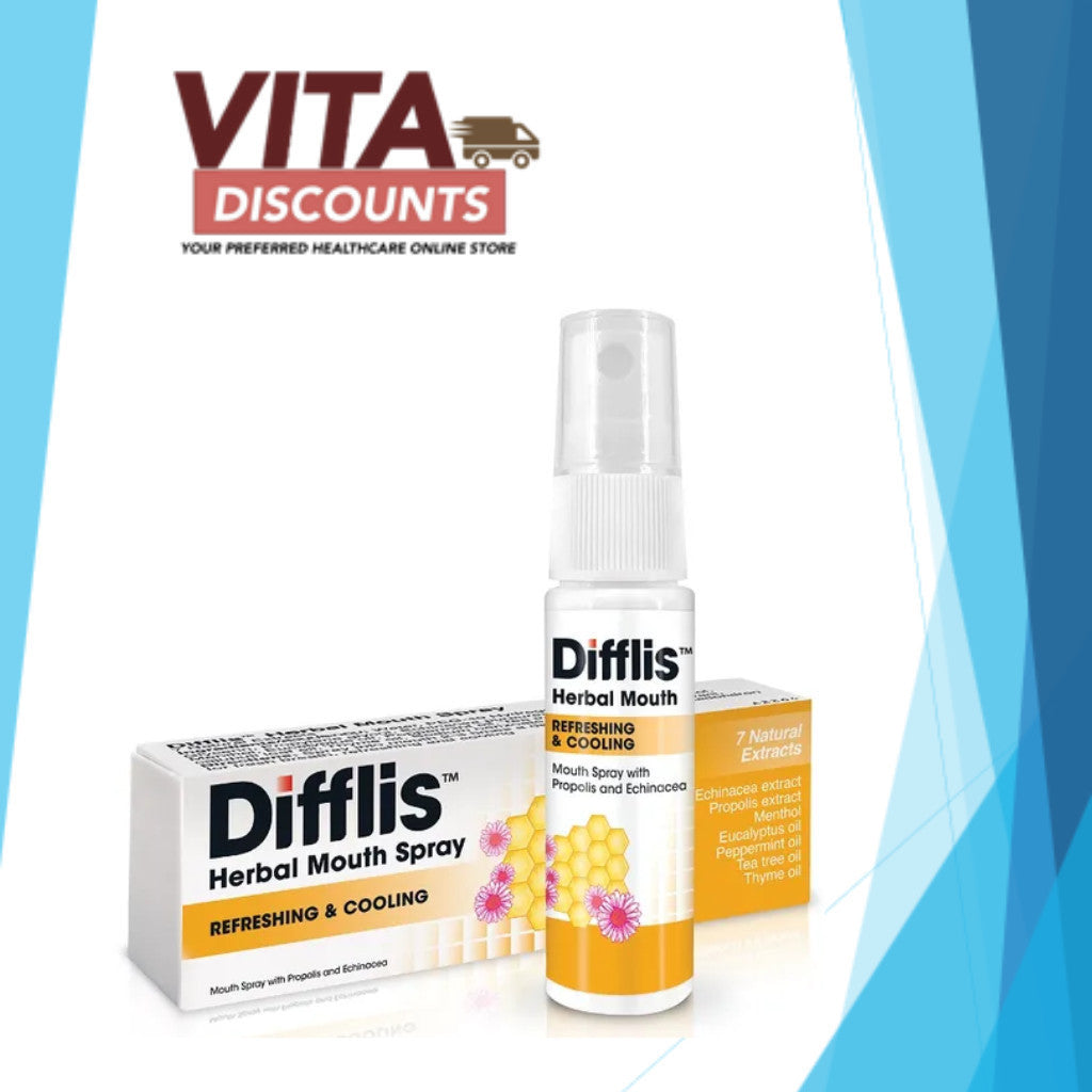Difflis Herbal Mouth Spray Refreshing & Cooling (15ml) [Exp 01/2027]