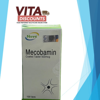 Nova Mecobamin 500mcg Tabs (100's) [Exp 08/2027]  [Extra 1 Gift]