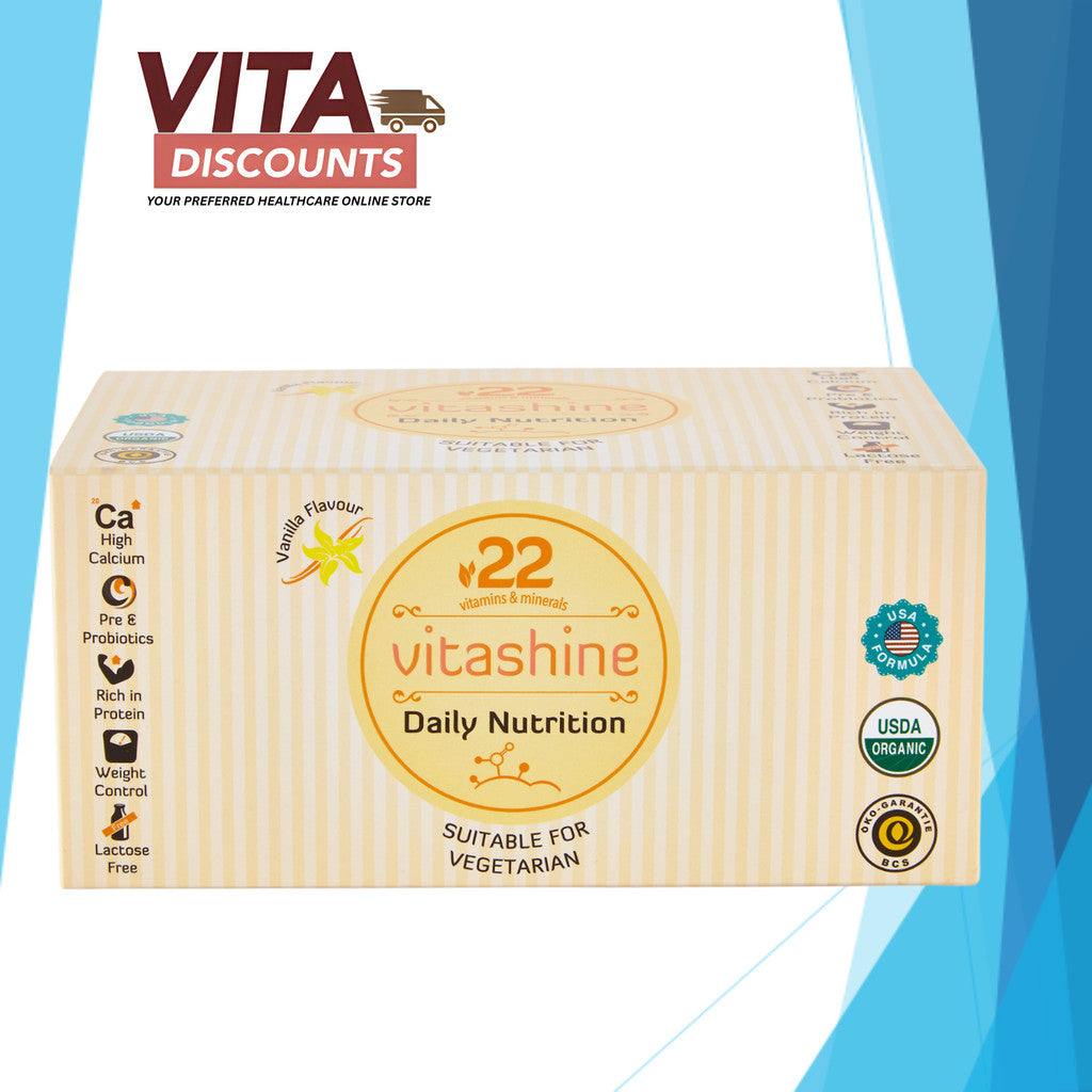 Vitashine Daily Nutrition Vanilla Powder (25g x 10's) [Exp 09/2027]