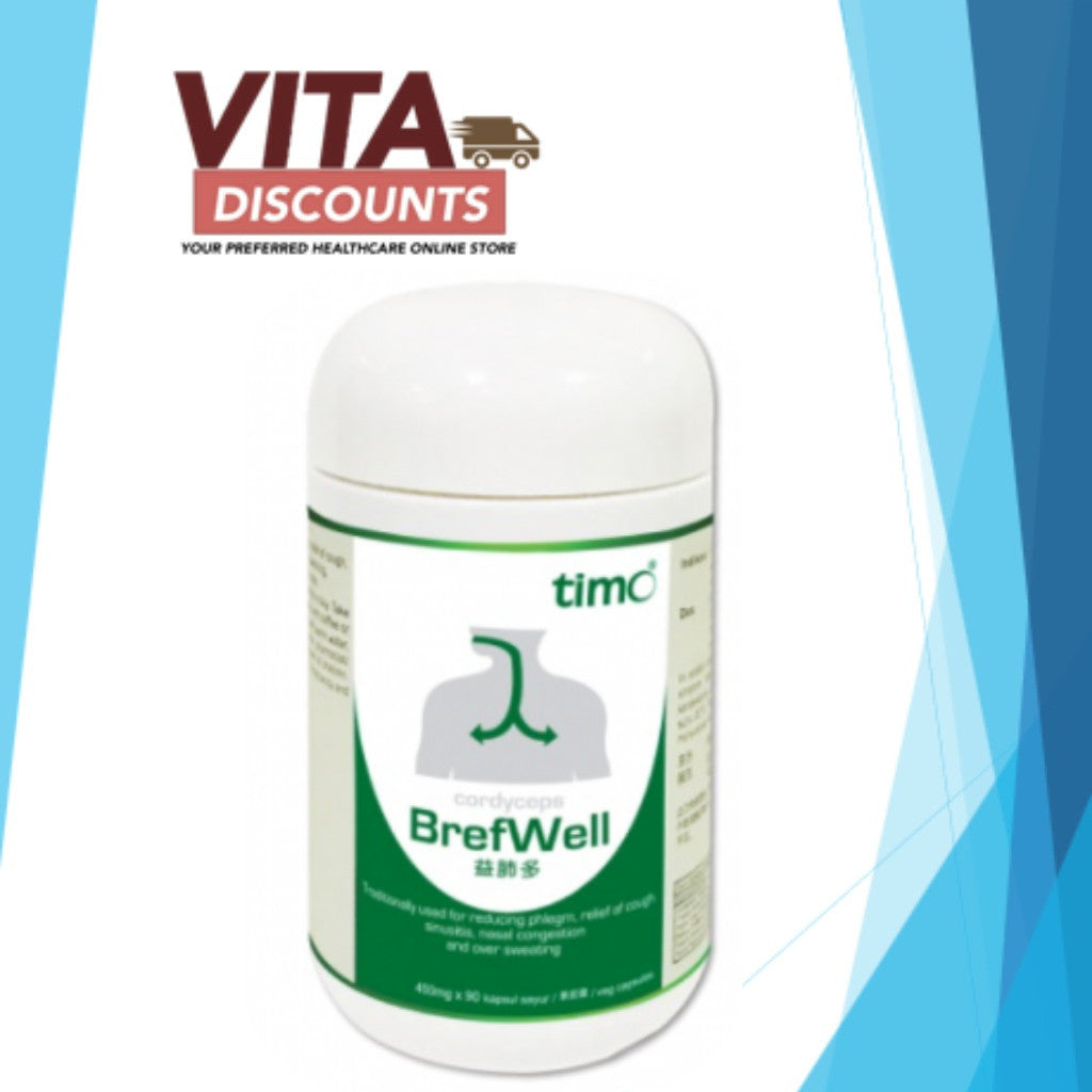 Timo Brefwell 450mg Caps (50's) [Exp 08/2027]