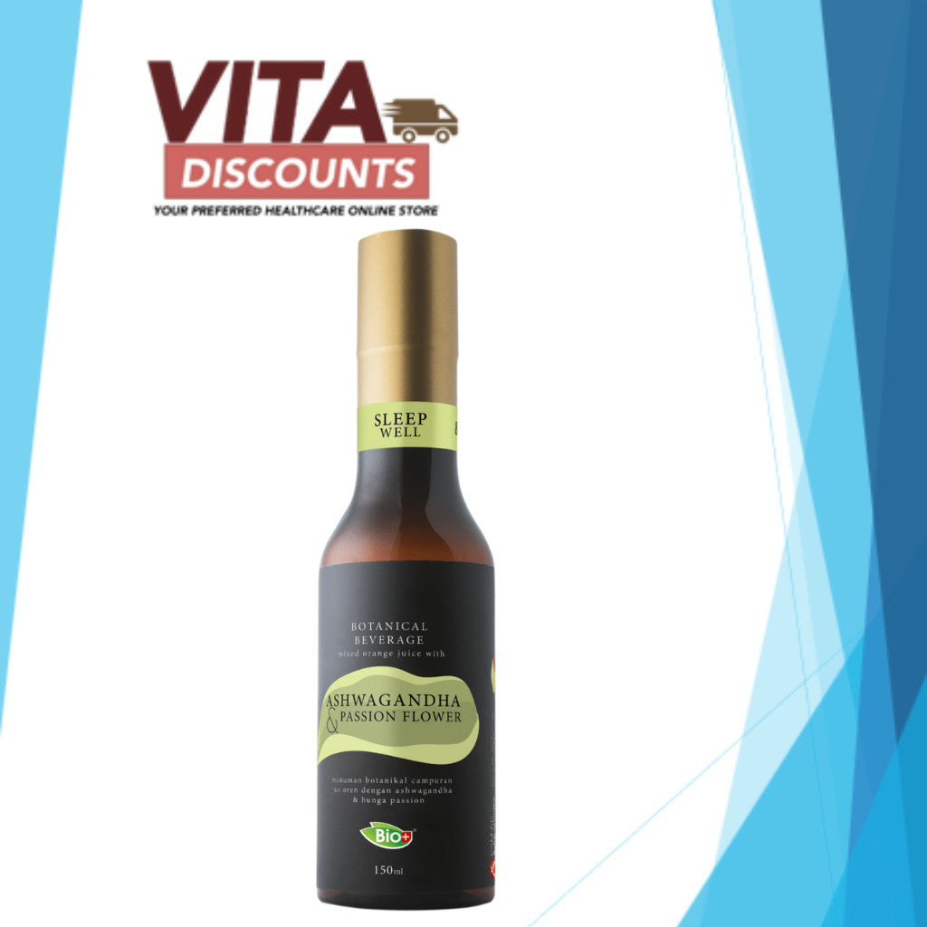 Bio+ Ashwagandha & Passion Flower Botanical Beverage (150ml) [Exp 05/2027]