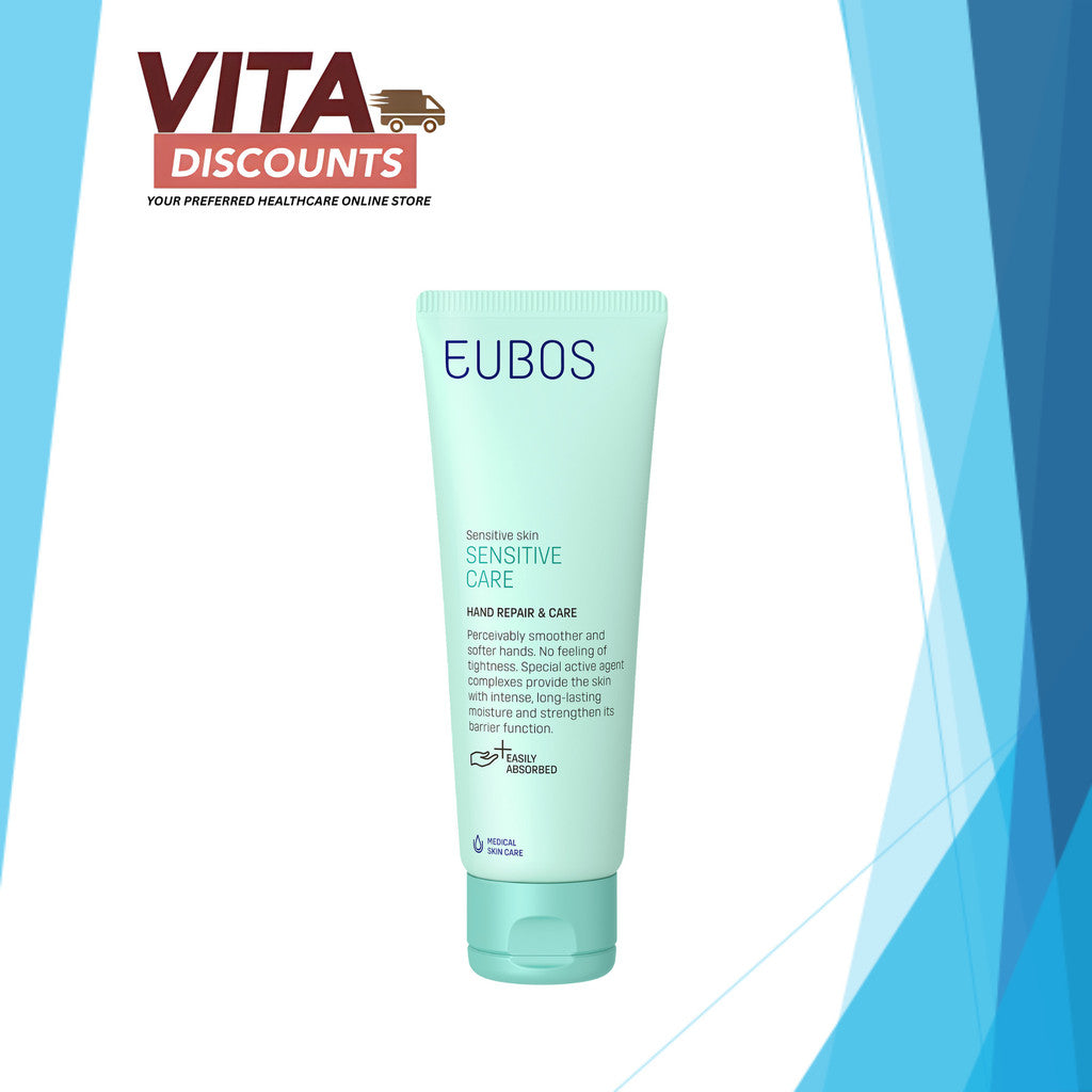 Eubos Sensitive Care Hand Repair & Care Cream (75ml) [Exp 02/2029]