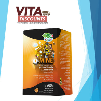 Bio+ Junior I-Mine Mixed Orange With Multivitamin Ctabs (60's)