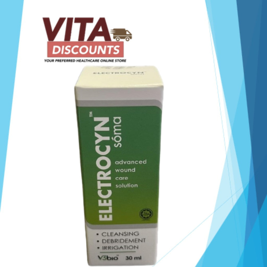 Rtc - V3Bio Electrocyn Soma Advanced Wound Management Solution Sample Pack (30ml) [Exp 09/2025]