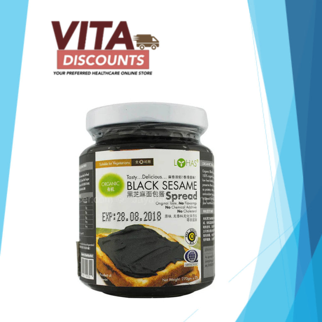Lohas Black Sesame Spread (270g) [Exp 07/2027]