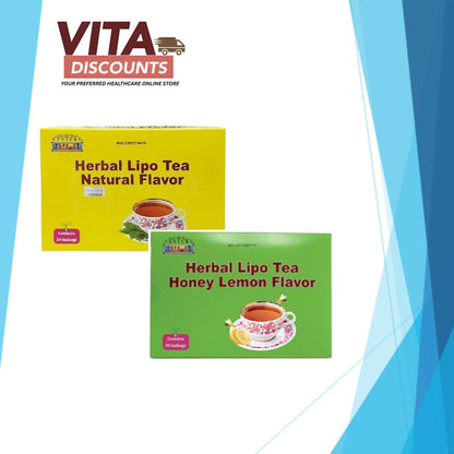 21St Century Herbal Lipo Tea - Natural/Honey Lemon Flavor (24's) [Exp 04/2027]