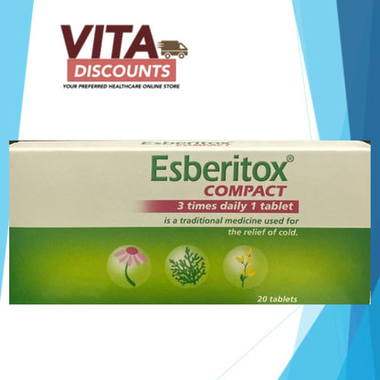 Esberitox Compact Tabs (20's) [Exp 02/2028]