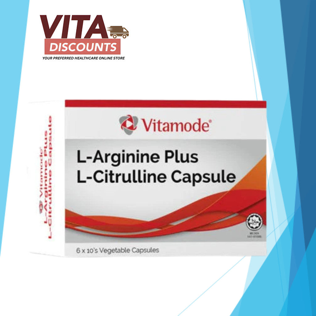 Vitamode L-Arginine Plus L-Citrulline Vcaps (60's)