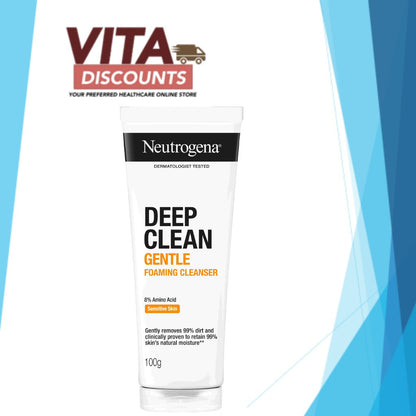Neutrogena Deep Clean Gentle Foaming Cleanser (100g) [Exp 02/2027]